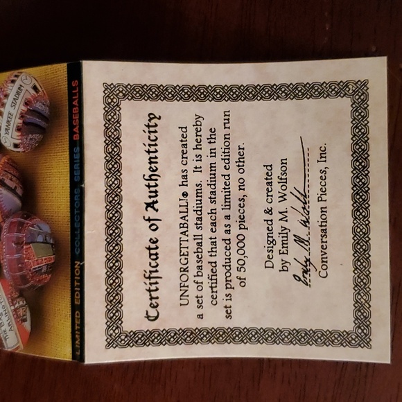 Camden Yards Collectors Ball - Picture 7 of 9